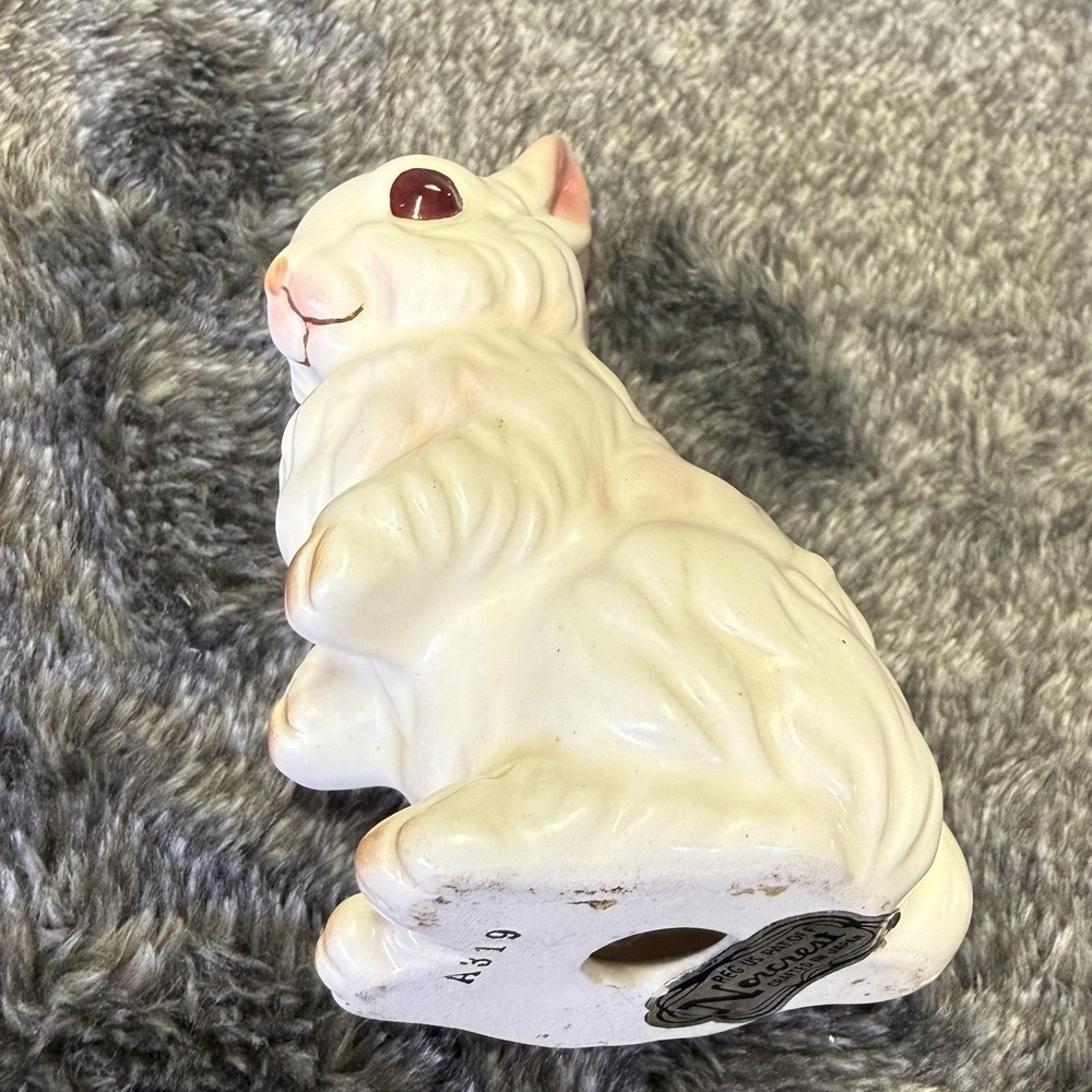 Norcrest Porcelain Rabbit Figurine - Picture 6 of 9